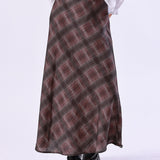 Falda Garnet Gris Oscuro