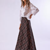 Falda Garnet Gris Oscuro