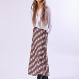 Falda Garnet Beige
