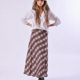 Falda Garnet Beige