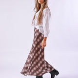 Falda Garnet Beige