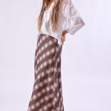 Falda Garnet Beige