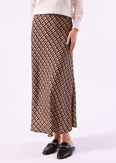 Falda Garnet Marrón