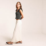 Falda Isola Blanco Floral