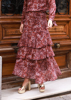 Falda Rue Rosado Oscuro