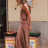 Falda Sofía Marrón