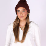 Dark Red Winter Hat