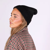 Black Winter Hat