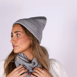 Gray Winter Hat