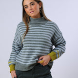 Gray Bowie Sweater