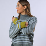 Gray Bowie Sweater