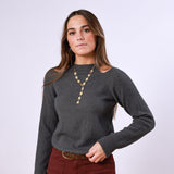 Dark Grey Wool Sweater