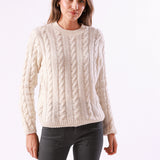 Jersey Nera Blanco Floral
