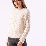 Jersey Nera Blanco Floral