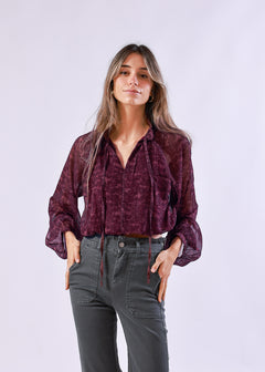 Blusa Diana Púrpura