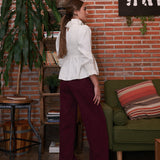 Pantalón Anya Morado Rosado