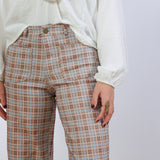 Brown Area Pants