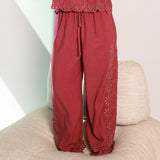 Pantalón Greta Rosa Oscuro