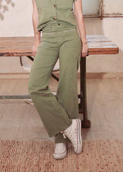 Olive Green Havana Pants