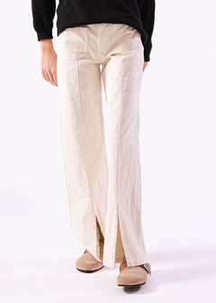 Pantalón Pana Briar Blanco Floral