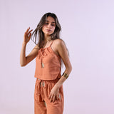Sendra Orange Pants