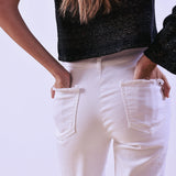 Pantalón Tachuelas Alive Blanco