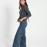 Pantalón Tachuelas Bruna Azul