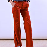 Pantalón Tachuelas Dela Rojo