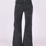 Lexa Gray Corduroy Pants