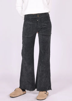 Lexa Gray Corduroy Pants