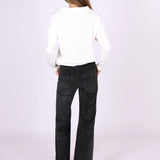 Lexa Gray Corduroy Pants