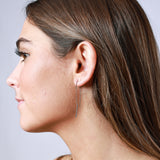 Mini Betsa Silver Earrings