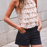 Shorts Rina Gris Oscuro