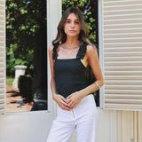 Top Aria Gris Oscuro