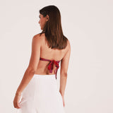 Top Capri Rosado Oscuro