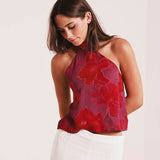 Top Capri Rosado Oscuro