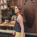 Top Catalina Gris