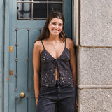 Top Kate Gris