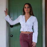 White Kenna Top