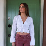 White Kenna Top