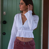 White Kenna Top