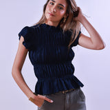 Perry Navy Blue Top