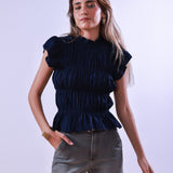 Perry Navy Blue Top