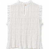 Top Ruffle Blanco