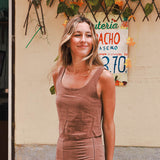 Top Sofía Marrón