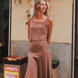 Top Sofía Marrón