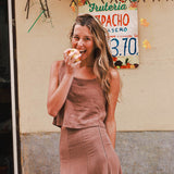Top Sofía Marrón