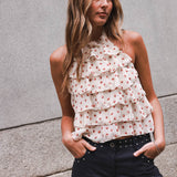 Top Vega Blanco Floral