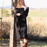 Vestido Tala Negro