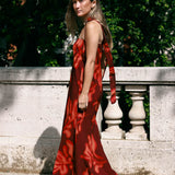 Vestido Alena Naranja
